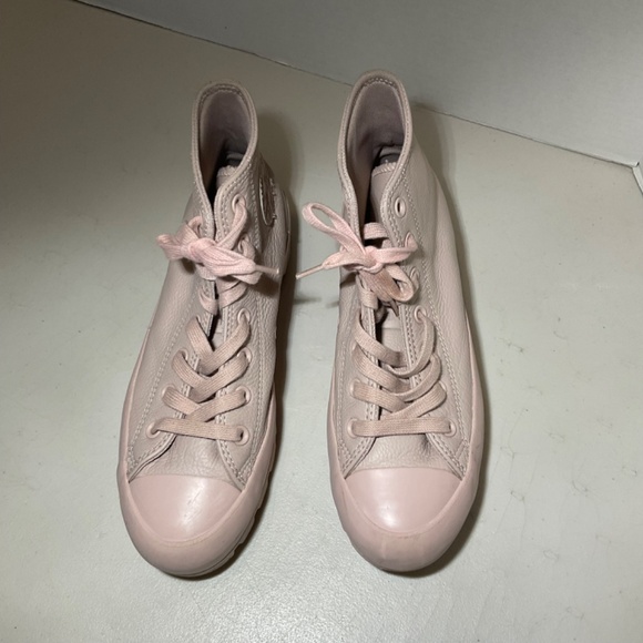 Converse CTAS Hi Lugged Mauve Monochrome Women's Platform Sneakers Size 8 - Picture 4 of 11